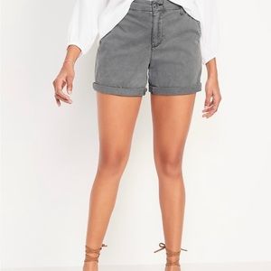 COPY - 3 pairs of Old Navy OG High Waisted Chino shorts. Sold all together.